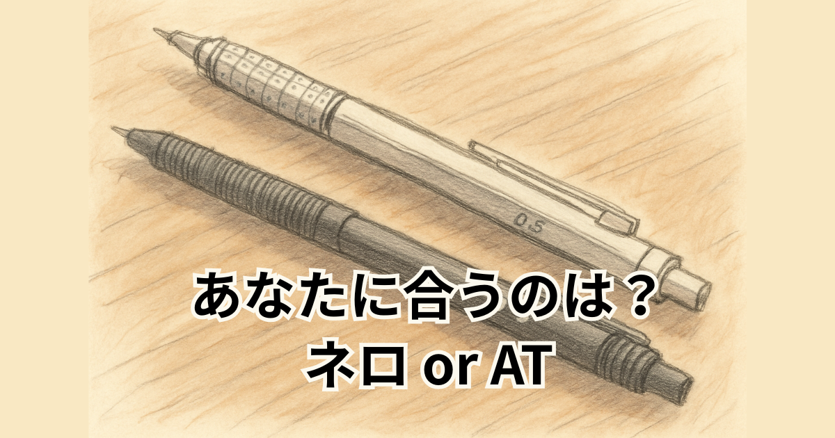 あなたに合うのは？ネロ or AT