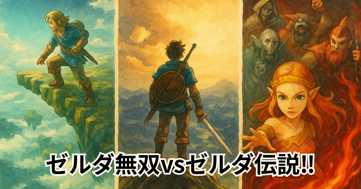 ゼルダ無双vsゼルダ伝説‼