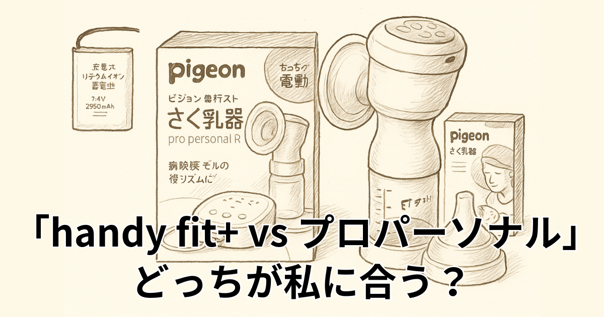「handy fit+ vs プロパーソナル」どっちが私に合う？