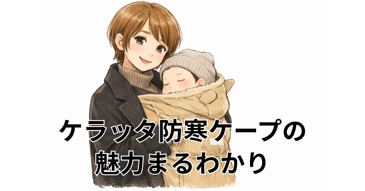 ケラッタ防寒ケープの魅力まるわかり