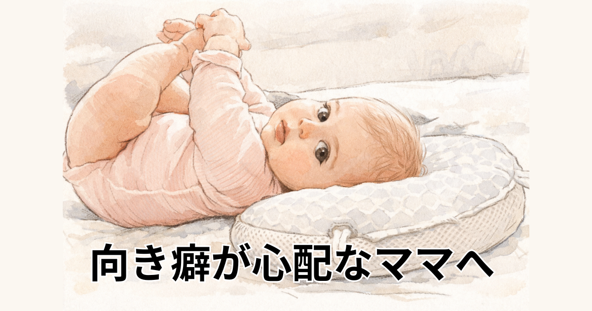 向き癖が心配なママへ