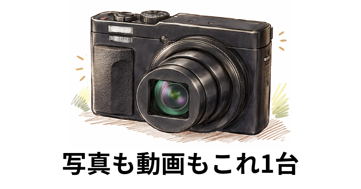 写真も動画もこれ1台