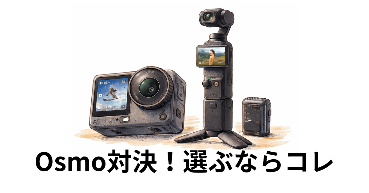 Osmo対決！選ぶならコレ