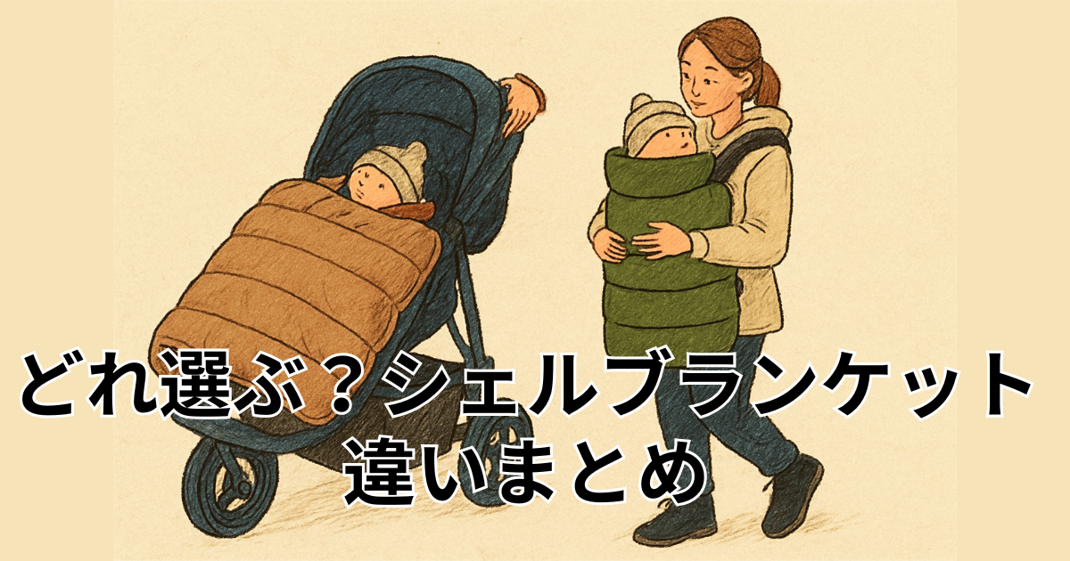 どれ選ぶ？シェルブランケット違いまとめ