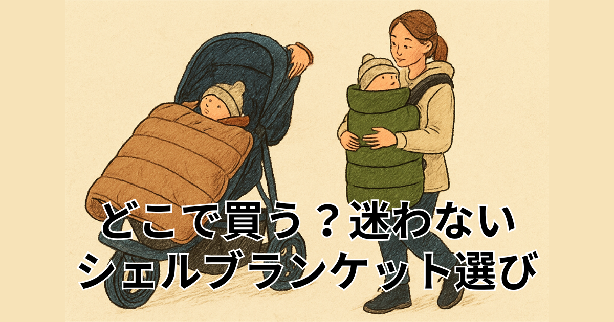 どこで買う？迷わないシェルブランケット選び